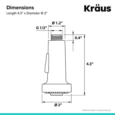 Dual-Function Kitchen Faucet Sprayer