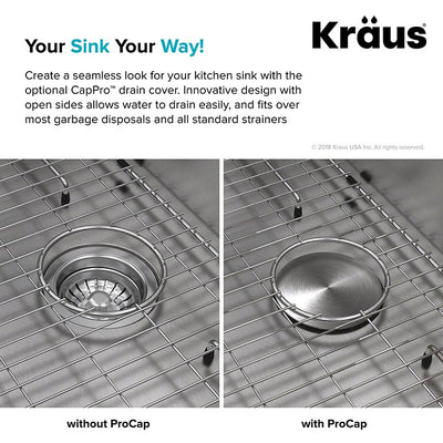 CapPro Removable Decorative Drain Cover