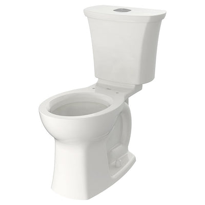 Edgemere Right Height Dual-Flush Round Two-Piece Toilet without Seat