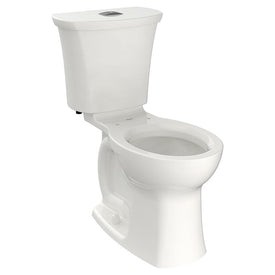 Edgemere Right Height Dual-Flush Round Two-Piece Toilet without Seat