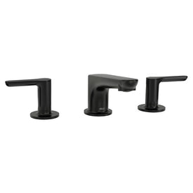 Studio S Two Handle ADA Widespread Bathroom Faucet with Pop-Up Drain and Lever Handles