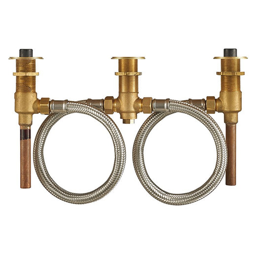 Flash Roman Tub Filler Rough-in Valve for Trim without Handshower