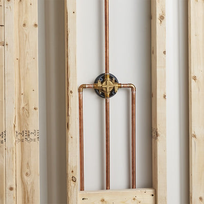 Flash Shower Rough-in Valve with Universal Inlets and Outlets