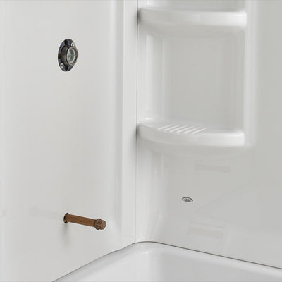 Flash Shower Rough-in Valve with Universal Inlets and Outlets