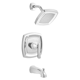 Edgemere Pressure Balance Tub/Shower Valve Trim with Cartridge and Water-Saving Shower Head