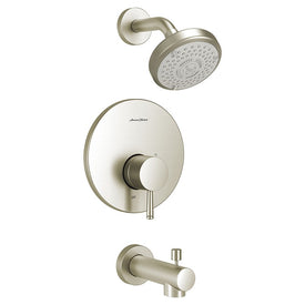 Serin Pressure Balance Tub/Shower Valve Trim with Cartridge and Water-Saving Shower Head