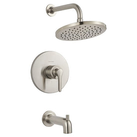 Studio S Pressure Balance Tub/Shower Valve Trim with Cartridge and Water-Saving Shower Head