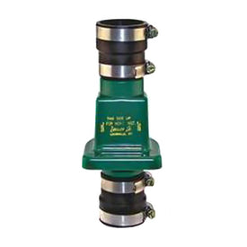 PVC Check Valve with 1-1/4" to 1-1/2" Slip x Slip Unions