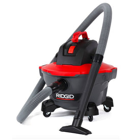 Compact 6 Gallon 4.25 HP Wet/Dry Shop Vacuum