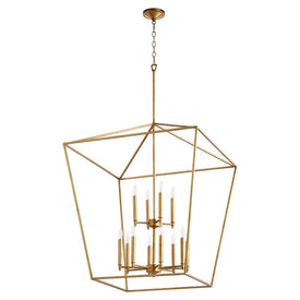 Gabriel Twelve-Light Two-Tier Foyer Pendant