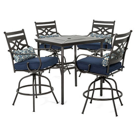 Montclair Five-Piece Outdoor High Dining Set