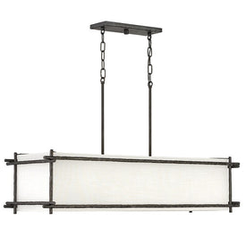 Tress Six-Light Linear Chandelier