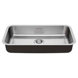 Portsmouth 29-3/4" Single Bowl ADA Stainless Steel Undermount Kitchen Sink with Drain