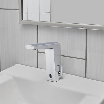 Paradigm Selectronic DC-Powered Bathroom Faucet Base Unit with Above-Deck Mixing 0.35 GPM