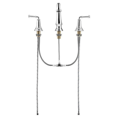 Delancey Two Handle Widespread Bathroom Faucet with Pop-Up Drain