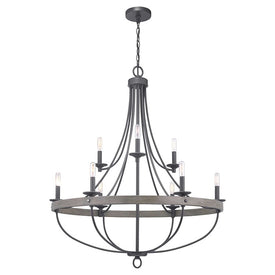 Gulliver Nine-Light Two-Tier Chandelier