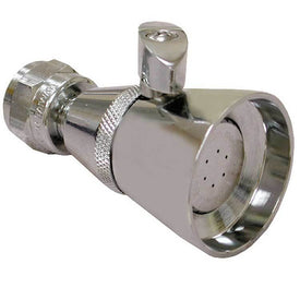 Showerhead Adjustable Chrome 1-3/4 Inch 1.8 Gallons per Minute