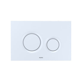 Basic Round Dual-Button ABS Push Plate for WT172M Tank System