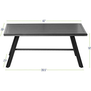 CMCOFTBL-GM Outdoor/Patio Furniture/Outdoor Tables