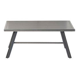 All-Weather Commercial Slat-Top Coffee Table