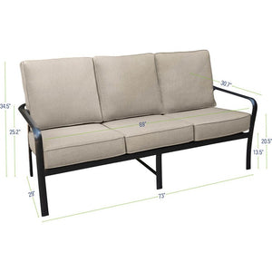 CORTSOFA-GMASH Outdoor/Patio Furniture/Outdoor Sofas
