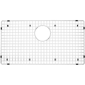 Sink Grid Precis Center Rear Drain Stainless Steel for 30 Inch Single Bowl Sink 16-1/8 Inch