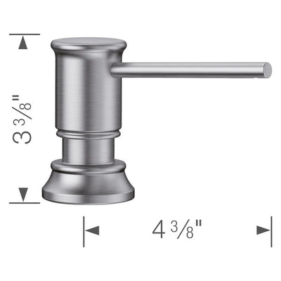 Empressa Soap Dispenser - Stainless Steel