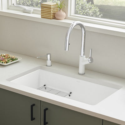Precis 30" Single Bowl Silgranit Undermount Kitchen Sink