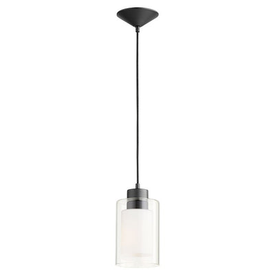 Signature Single-Light Mini Pendant with Dual-Layer Shade