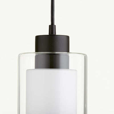 Signature Single-Light Mini Pendant with Dual-Layer Shade