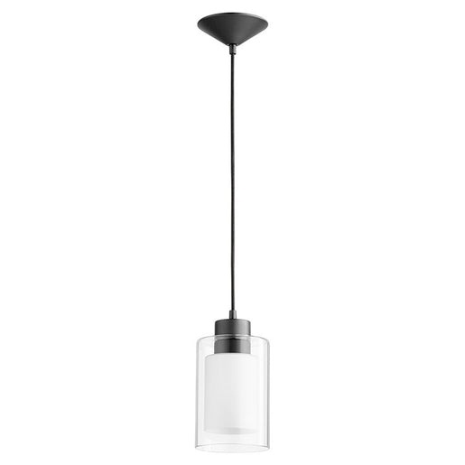 Signature Single-Light Mini Pendant with Dual-Layer Shade