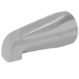Tub Spout Non-Diverter Chrome 5-5/8 Inch Brass Front Mount