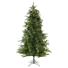 6.5-Ft. Colorado Pine Artificial Christmas Tree with Clear LED String Lights
