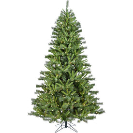 6.5-Ft. Norway Pine Artificial Christmas Tree with Clear LED String Lights