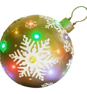 Product Image: FFRS018-ORN1-GLD Holiday/Christmas/Christmas Outdoor Decor