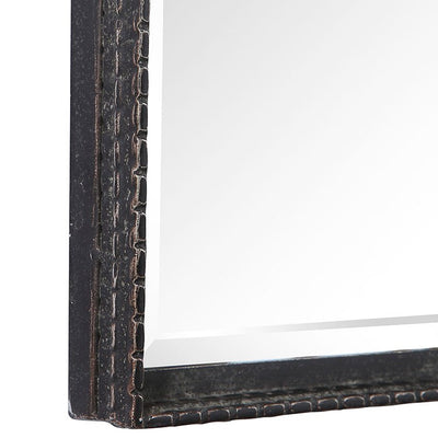 Callan Iron Wall Mirror by Grace Feyock