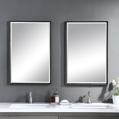 Callan Iron Wall Mirror by Grace Feyock