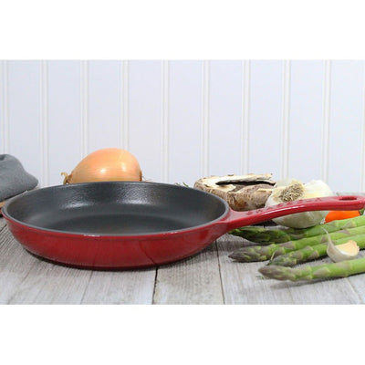 Chasseur 10" Cast Iron Fry Pan with Cast Iron Handle