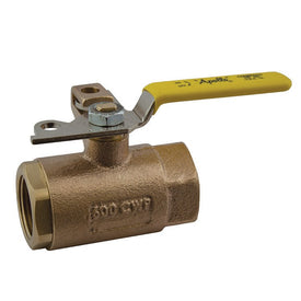 75-100 Series 1" Standard Port Bronze Pad Locking Ball Valve