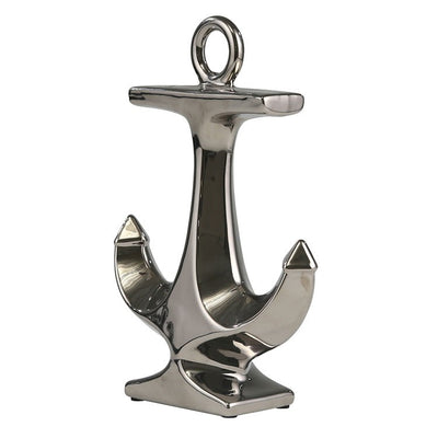 10" Silver Ceramic Anchor