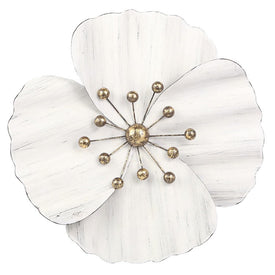 18" x 18" Metal Flower Wall Decor
