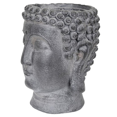 9" Resin Buddha Flower Pot