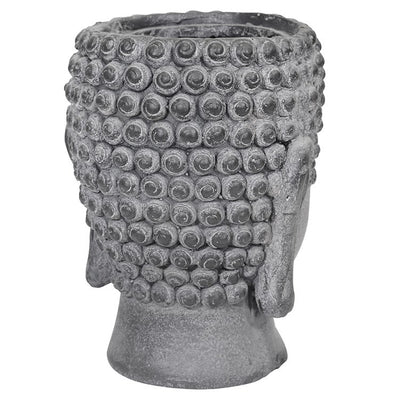 9" Resin Buddha Flower Pot