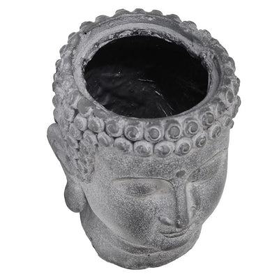 9" Resin Buddha Flower Pot