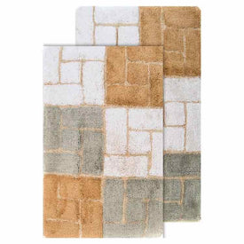 21" x 34" & 24" x 40" Berkeley Spa Two-Piece Bath Rug Set