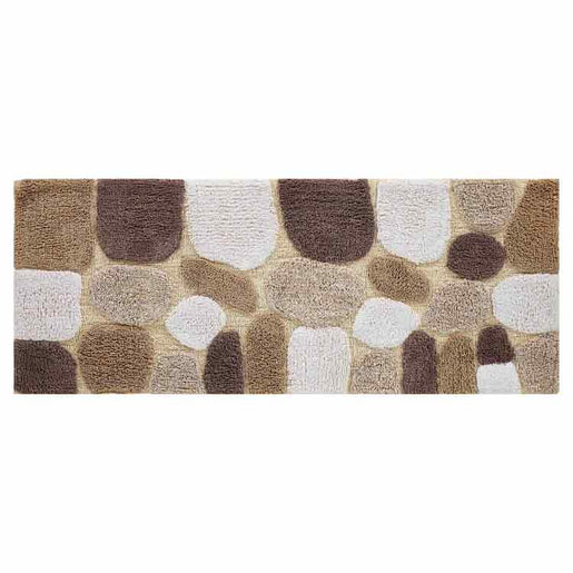24" x 60" Pebbles Safari Bath Runner