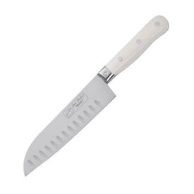 Pradel 1920 Santoku Knife with White Handle