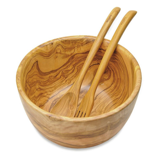 Olive Wood Salad Bowl