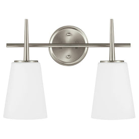 Driscoll Two-Light Bathroom Vanity Fixture