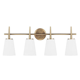 Driscoll Four-Light Bathroom Vanity Fixture